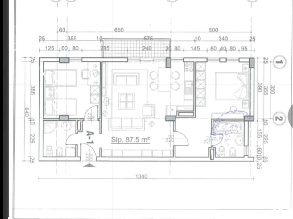 Tirane, shitet apartament 2+1+Aneks+Ballkon Kati 7, 97 m² 141 milion lek ( të vjetra ) (Rruga Panajot Pano)