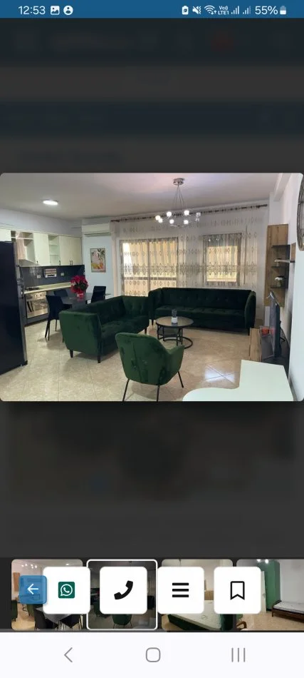 Tirane, jepet me qera apartament 2+1 Kati 4, 100 m² 670 € (Komuna e Parisit)