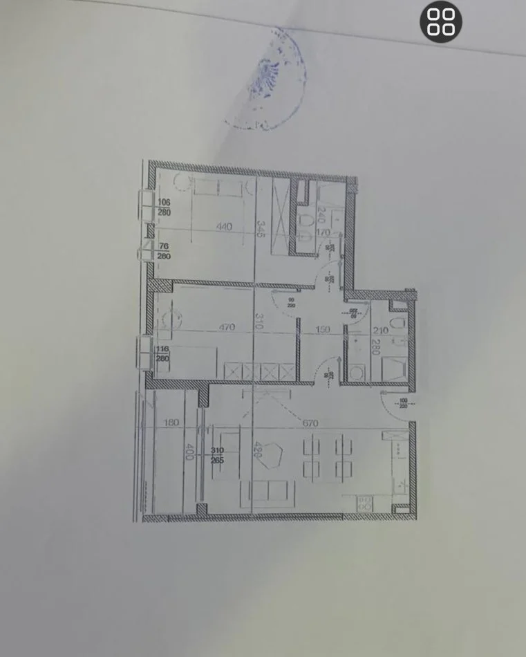 Tirane, shitet apartament 2+1 Kati 8, 107 m² 206.500 € (Parku)