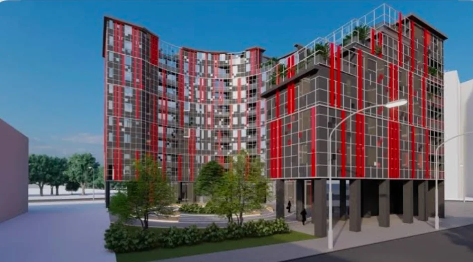 Tirane, shes apartament 1+1+Ballkon Kati 5, 72 m² 134.000 € (Twister palace don bosko)