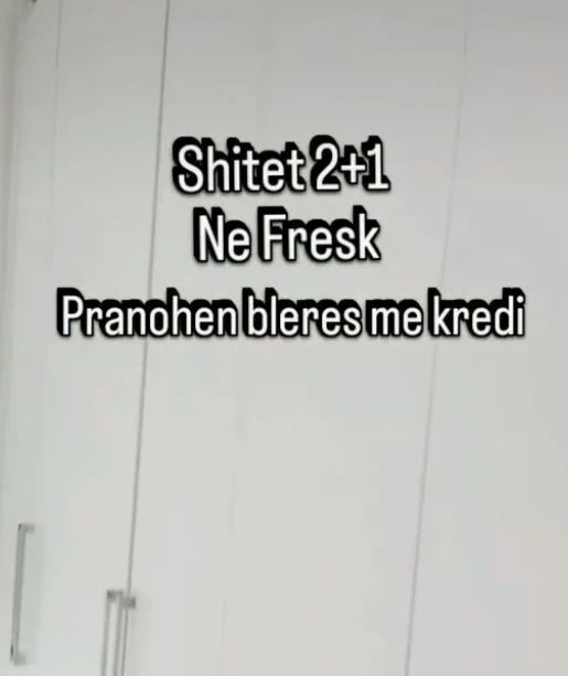 Tirane, shitet apartament 2+1 Kati 3, PRANOHEN BLERES ME KREDI (prane SPAR 2)