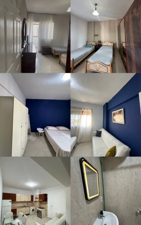 Tirane, jepet me qera apartament 2+1+Ballkon Kati 5, 80 m² 510 € (Don bosko)