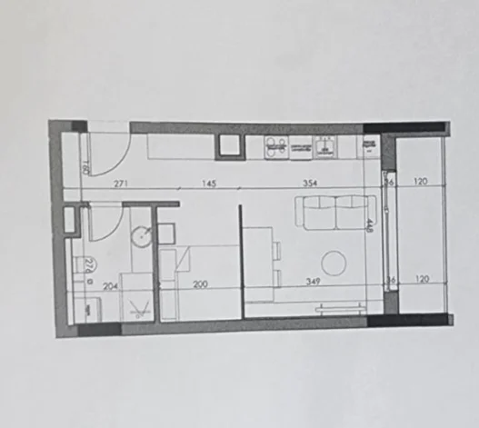 Tirane, shitet garsonier 1+1 Kati 0, 55 m² 66.000 € (Paskuqan)