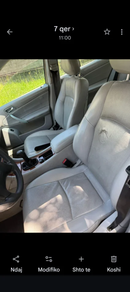 Tirane, shes SUV Mercedes benz Nafte, blu e errët manuale Kondicioner 260.000 km 2.200 €
