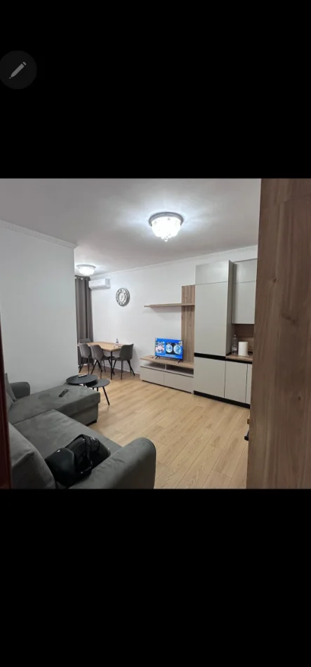 Tirane, jepet me qera apartament 1+1+Ballkon Kati 3, 66 m² 40.000 ALL (Rruga Muhamet Deliu. Tek Spar 2)