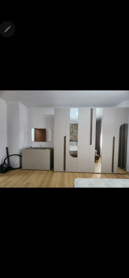 Tirane, jepet me qera apartament 1+1+Ballkon Kati 3, 66 m² 40.000 ALL (Rruga Muhamet Deliu. Tek Spar 2)
