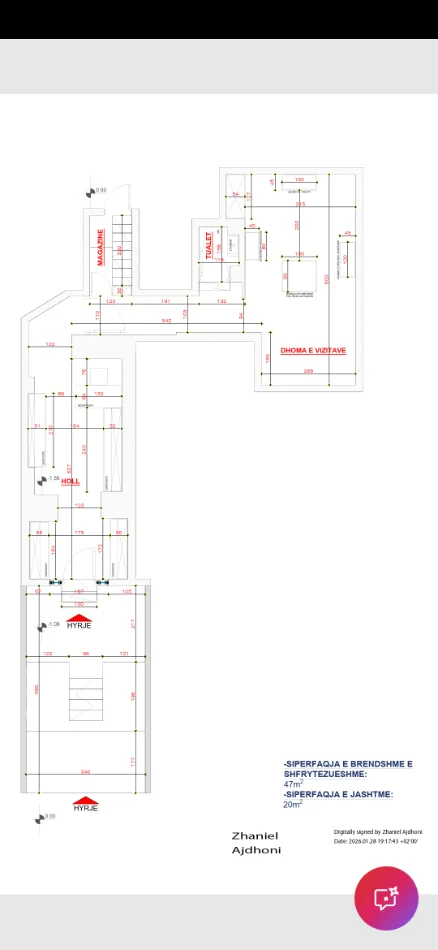 SHTET BIZNES dyqan optike nga pronari pa komision Kati 0, 67 m² 2.500.000 lek
