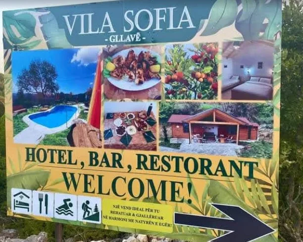 VILA SOFIA - Resort Natyror Malor ne Tepelene, Memaliaj, Fshati Gllave