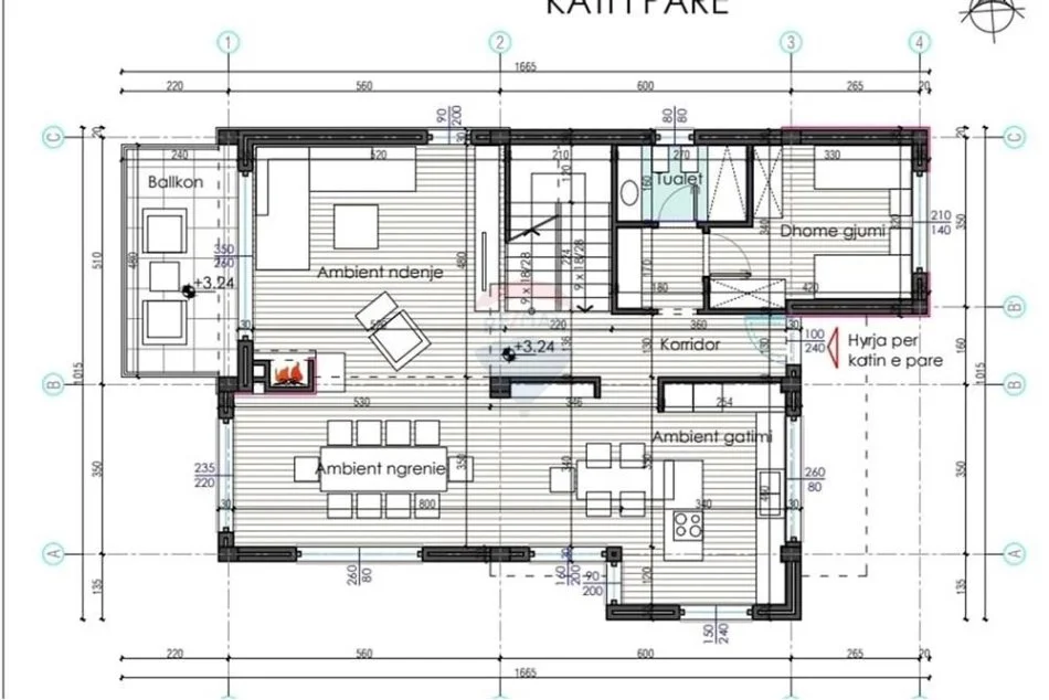 Tirane, shitet Vile , 343 m² 550.000 € (Farke)