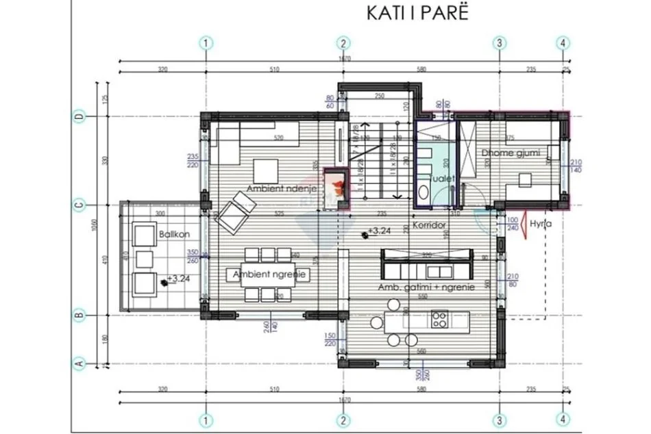 Tirane, shitet Vile , 310 m² 515.000 € (Farke)