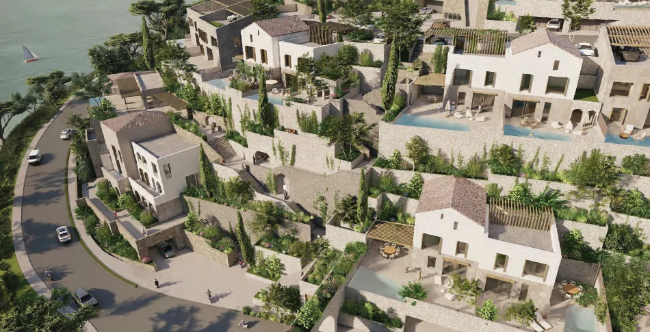 Dhermi - Palase, shitet apartament 1+1+Ballkon Kati 1, 90 m² 260.000 € (Jale, Dhermi)