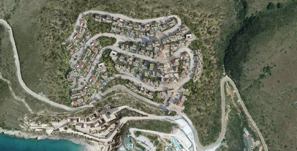 Dhermi - Palase, shitet apartament 1+1+Ballkon Kati 1, 90 m² 260.000 € (Jale, Dhermi)