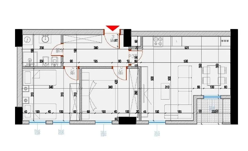 SHITET: 2+1+Ballkon ( 83m2)  📍Kristal Center || ***MUNDESI BLERJE ME KESTE*** - Afati Perfundimit: DHJETOR 2026 🚀 ((224,100 Euro))