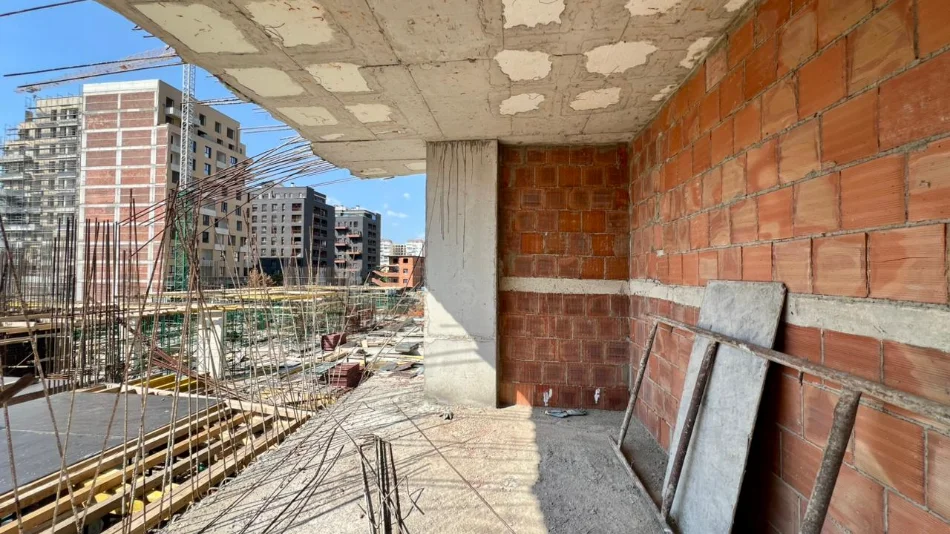 SHITET: 2+1+2wc +3 Ballkone📍Ish Fusha e Aviacionit(Mei's Residence) - 1450€/m²🔥 - 180,000€ - Kati 2 - Sp.124m² || Pagese me keste🔥