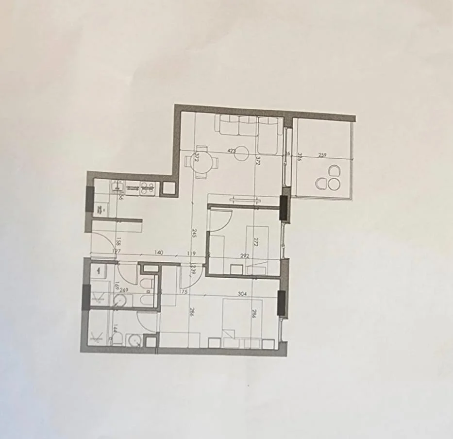 SHITET: 2+1+2wc📍Paskuqan (Perballe Ringside Residence) - 106,000€ - 🔥1130€/m²🔥 || E Banueshme 2028 - Sp.94m² - Kt.3
