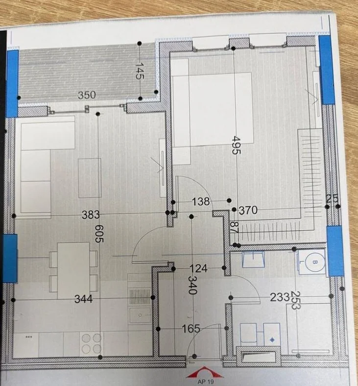 Tirane, shitet apartament 1+1 Kati 6, 74 m² 77.800 € (PASKUQAN)