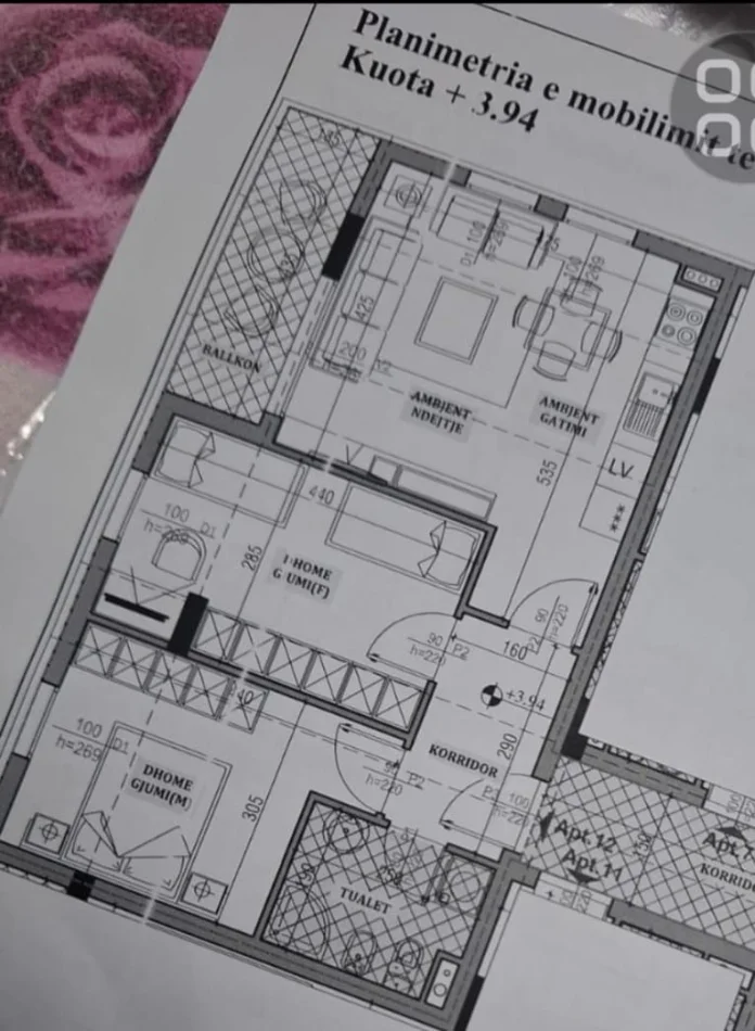 Tirane, shitet apartament 2+1 Kati 1, 78 m² 136.203 € (SAUKU VJETER)