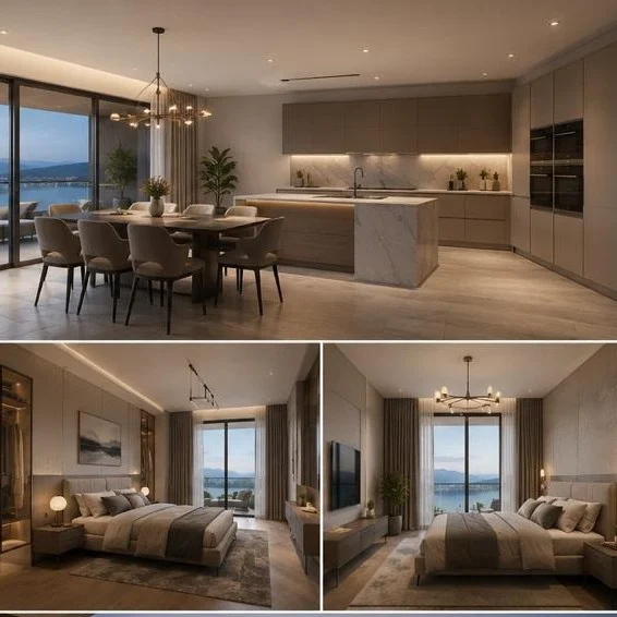 Tirane, shitet apartament 3+1+Aneks+Ballkon , 266 m² (Lake View Residence)