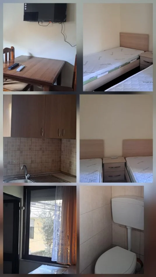 Tirane, jepet me qera garsonier 1+1 Kati 1, 30 m² 300 € (RR Qemal Stafa perballe Shkolles Fan Noli-2 min me Pazarin e Ri)