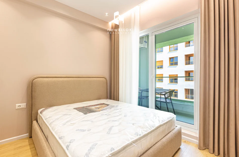 Me Qera: 🏡 Apartamenti 1+1 më Luxury në Residencën Kadiu - Ali Demi📍) 100% I Ri | 50m², Kati 7 (P2026) Cdo gjë në Qese | 45.000 Leke/Muaj ✨
