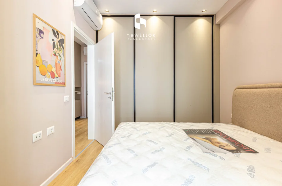 Me Qera: 🏡 Apartamenti 1+1 më Luxury në Residencën Kadiu - Ali Demi📍) 100% I Ri | 50m², Kati 7 (P2026) Cdo gjë në Qese | 45.000 Leke/Muaj ✨