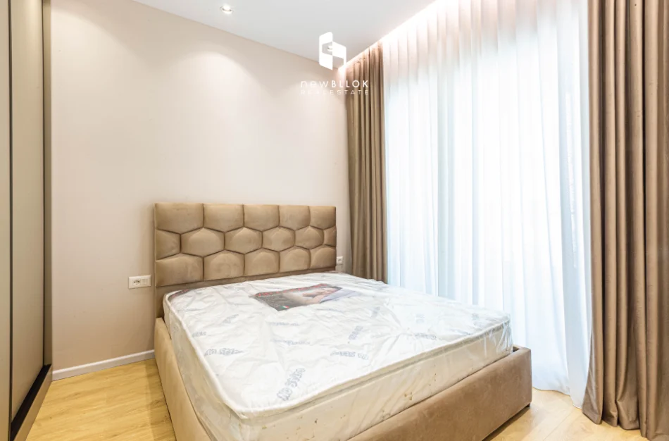 Me Qera: 🏡 Apartamenti 1+1 më Luxury në Residencën Kadiu - Ali Demi📍) 100% I Ri | 50m², Kati 7 (P2026) Cdo gjë në Qese | 45.000 Leke/Muaj ✨