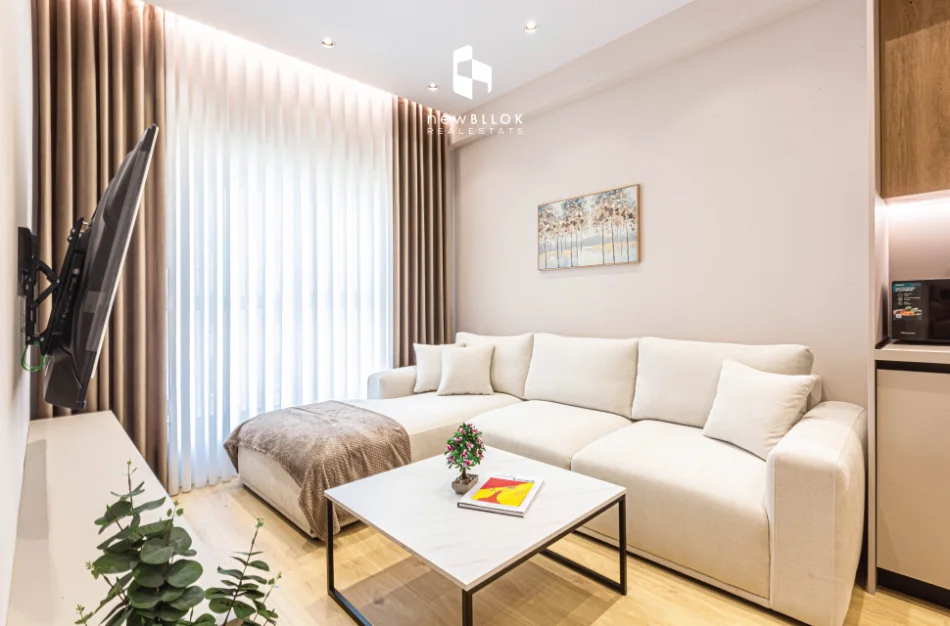 Me Qera: 🏡 Apartamenti 1+1 më Luxury në Residencën Kadiu - Ali Demi📍) 100% I Ri | 50m², Kati 7 (P2026) Cdo gjë në Qese | 45.000 Leke/Muaj ✨