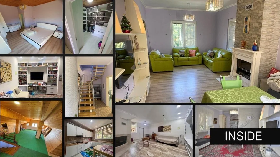 Tirane, SHITET VILE + TRUALL, 9+2+2Anekse+6 Ballkone, 2 Kate + Papafingo, 400 m² + 1,200 m2 Truall :  380.000€  (Peze e Vogel)