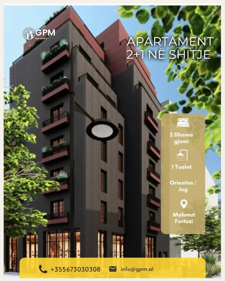 Tirane, shitet apartament 2+1 , 96 m² 