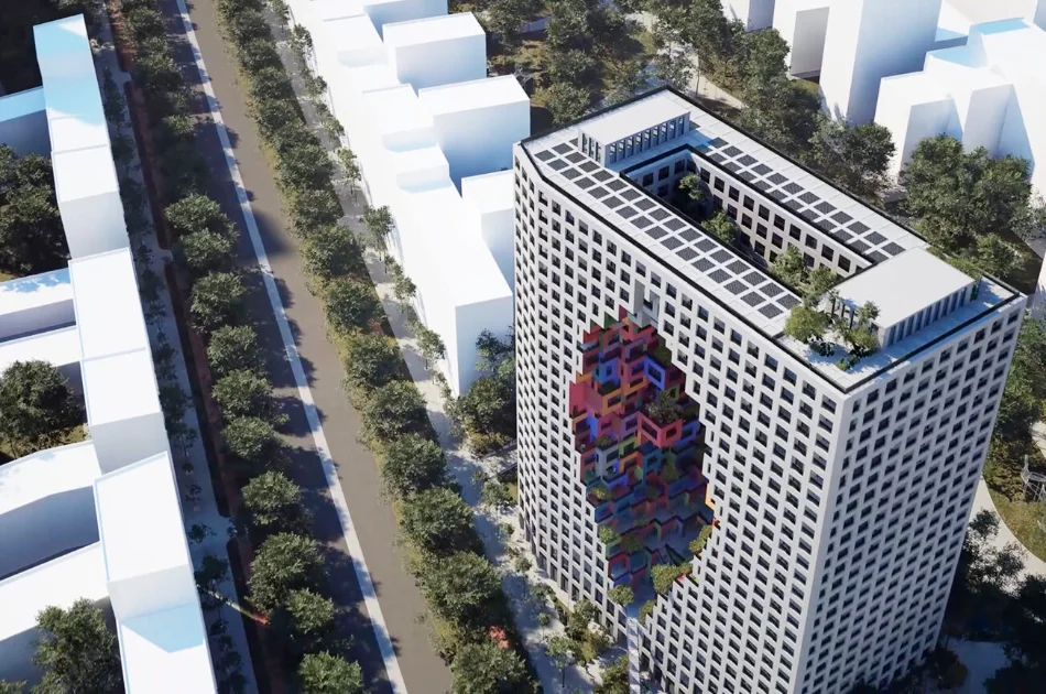 Tirane, apartament 1+1 , 88 m² 255.200 € (Bulevardi i Ri)