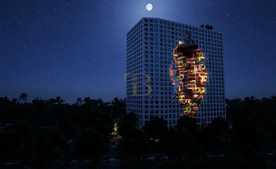 Tirane, shitet apartament+verande | Penthouse 2+1+Ballkon Kati 21, 125 m² 427.720 € (bulevardi i ri)