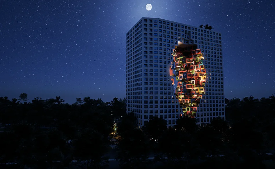 Tirane, shitet apartament 2+1+Aneks+Ballkon Kati 21, 125 m² 427.720 € (Bulevardi i Ri)