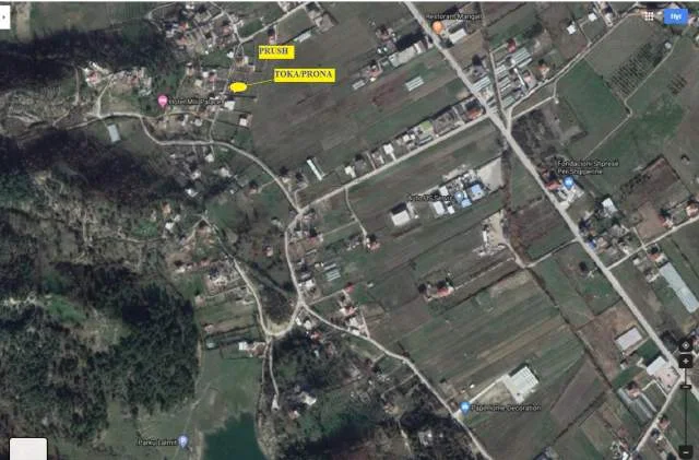 Tirane, Super- Okazion, në Fshati Prush, Shitet Truall Sip750m²,Cmimi 5'500'000 leke, në zonë urbane, afër pyllit me pisha dhe liqenit të Prushit, 7.5 km nga qendra Tiranës / 20 min me autovetur.