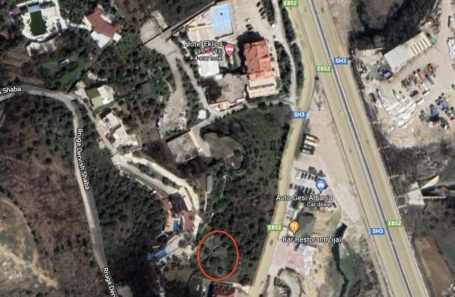 Tirane, shes toke 500 m²