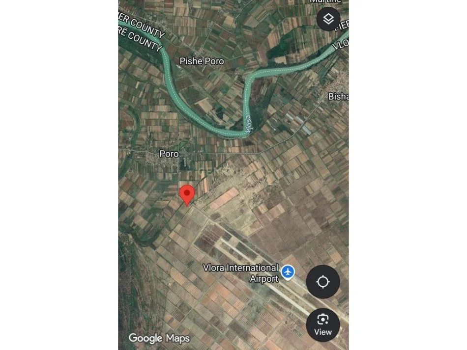 Vlore, shitet toke , 18.000 m² 900.000 € (Prane Aeroportit te Vlores)