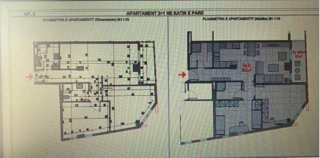 Tirane, jap me qera apartament Kati 1, 97 m² 680 Euro (Rruga e Dibres)