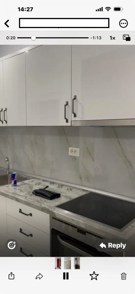 Tirane, jepet me qera shtepi 2+1+Ballkon Kati 0, 58 m² 350 € (ne rrugen Njazi Meka Tirane.)