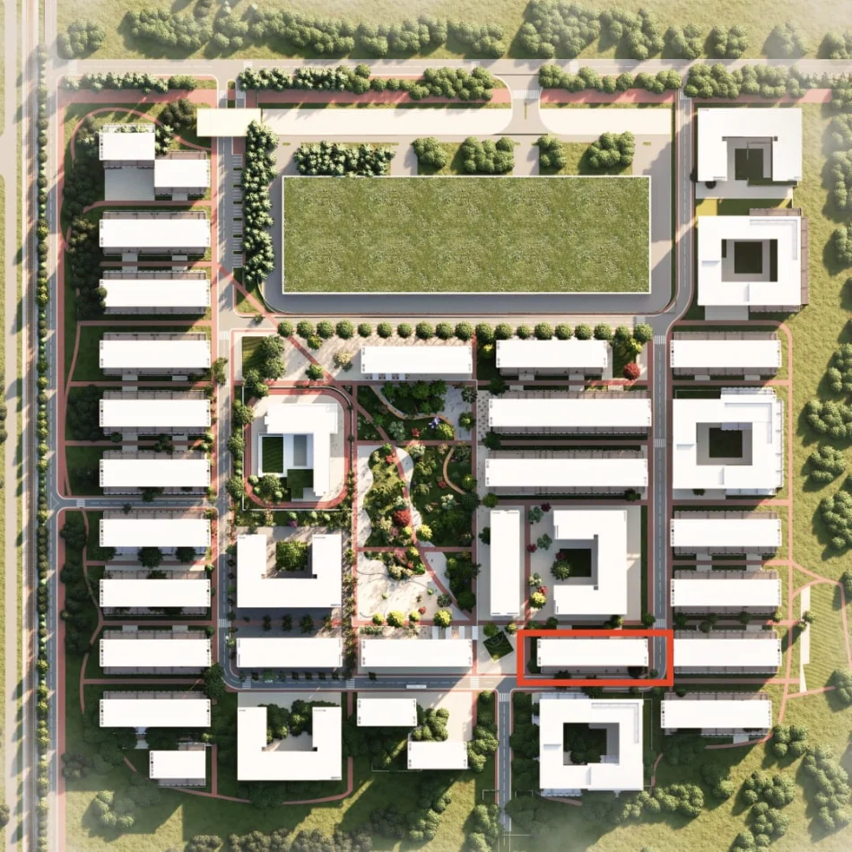 Tirane, jepet me qera apartament 1+1+Ballkon Kati 2, 50 m² 400 € (univers city)