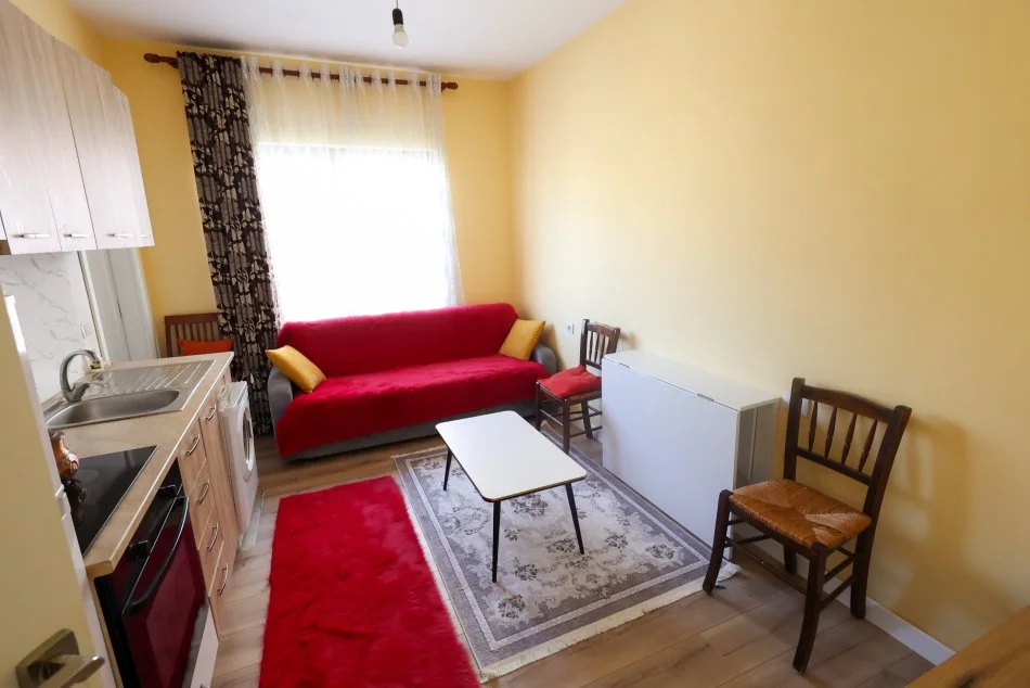 Tirane, jepet me qera apartament 1+1 Kati 4, 62 m² 311 € (Fresku.)