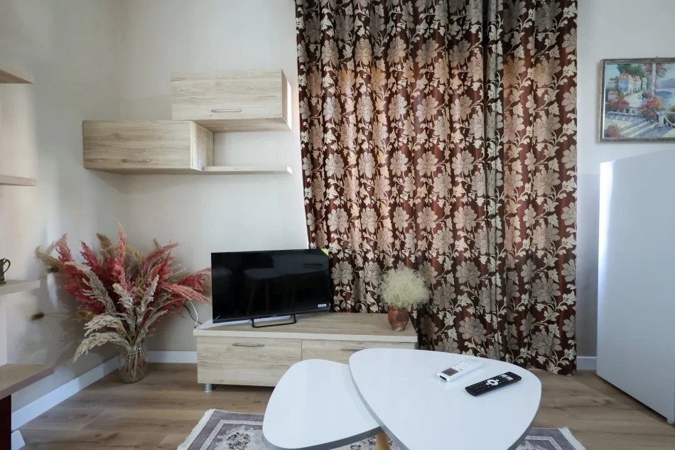 Tirane, jepet me qera apartament 1+1 Kati 4, 65 m² 362 € (Fresku.)