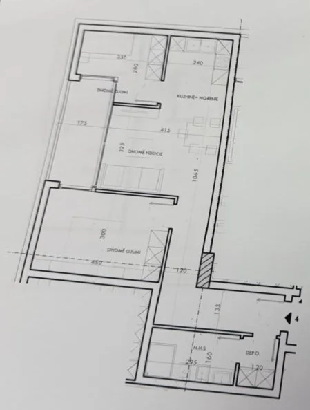 Tirane, shitet apartament 2+1 Kati 4, 93 m² 93.000 € (Astir)