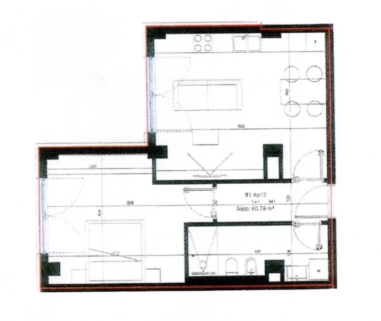 Vlore, shitet apartament 1+1 Kati 1, 72 m² 200.816 € (Dhermi)