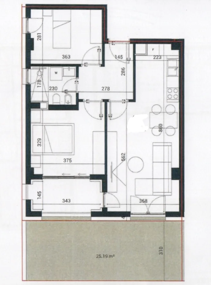 Vlore, shitet apartament 2+1 Kati 0, 122 m² 328.941 € (Palase)