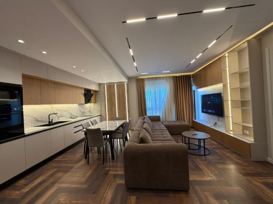 Tirane, jepet me qera apartament 2+1 Kati 13, 130 m² 1.800 € (21 Dhjetori)