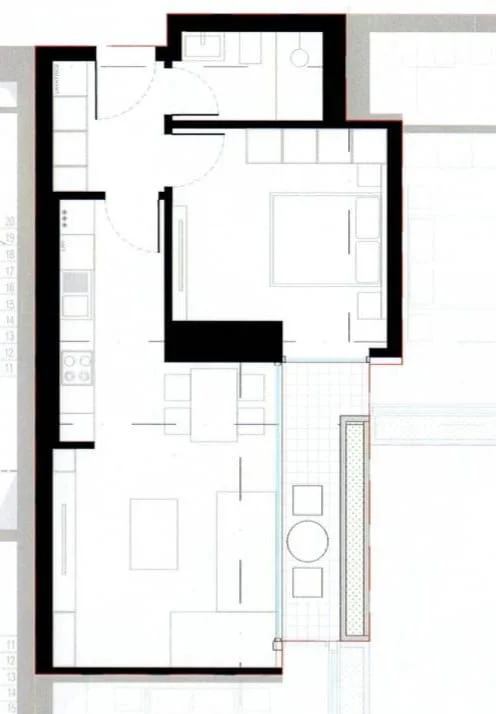 Tirane, shitet apartament 1+1 Kati 6, 77 m² 146.300 € (Zogu i Zi.)