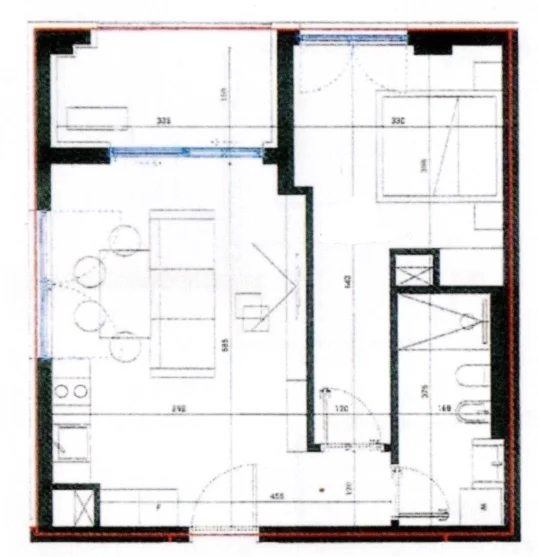 Vlore, shitet apartament 1+1 Kati 1, 72 m² 200.648 € (Dhermi)