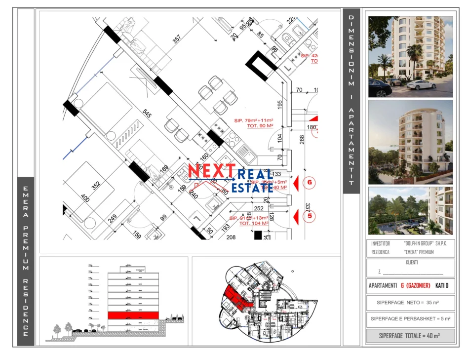 REZERVO PRONEN VETEM ME 500€! STUDIO NE SHITJE NE REZIDENCEN "EMERA"