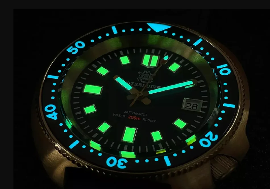 ORA AUTOMATIKE 200M WTR SUPER LUMINOUS  XHAM ZAFIRI NEW ON BOX
