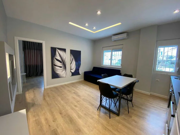 Tirane, jepet me qera apartament 1+1+Ballkon Kati 2, 50 m² 500 € (Rruga "Pasho Hysa")