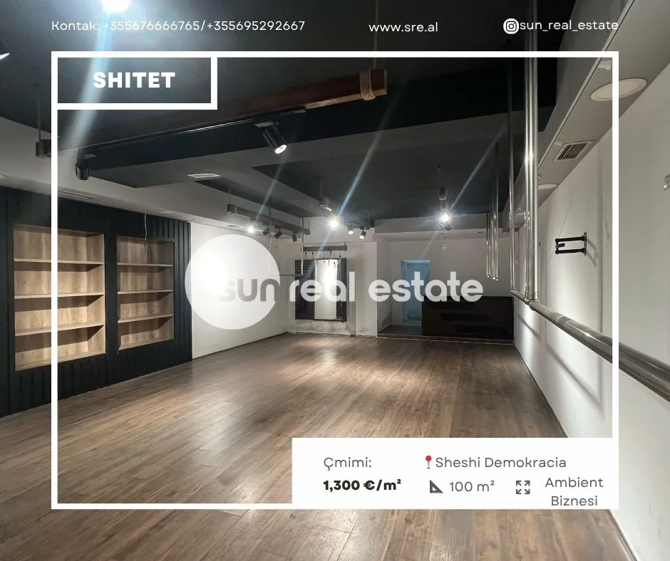 Shkoder, shitet ambjent biznesi Kati 1, 100 m² 130.000 € (QENDER)
